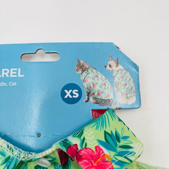 VIBRANT LIFE Pet Apparel Hawaiian Shirt Size Extra Small NWT For Dogs 5-10lbs - Picture 5 of 14